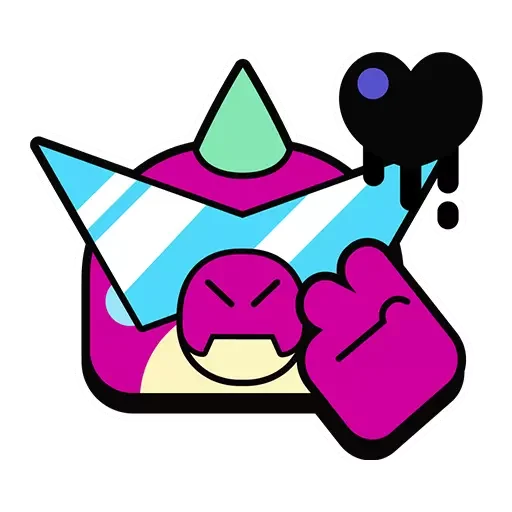 Sticker from the "Buzz" sticker pack