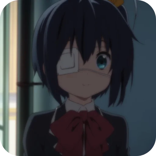 Sticker from the "Rikka" sticker pack