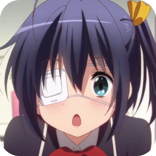 Sticker from the "Rikka" sticker pack