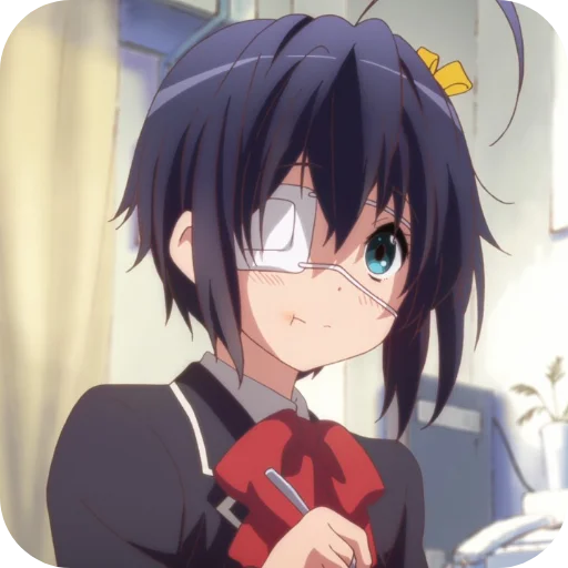 Sticker from the "Rikka" sticker pack