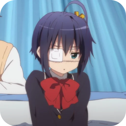 Sticker from the "Rikka" sticker pack