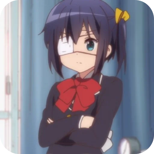 Sticker from the "Rikka" sticker pack