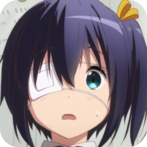 Sticker from the "Rikka" sticker pack