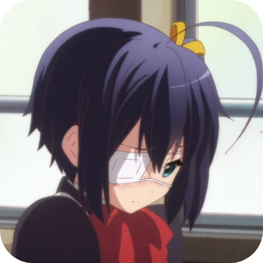 Sticker from the "Rikka" sticker pack