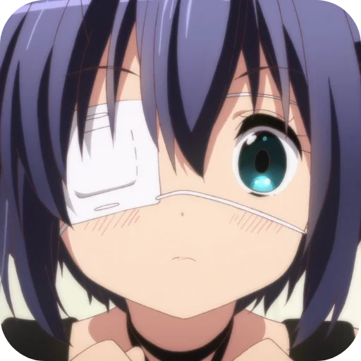 Sticker from the "Rikka" sticker pack