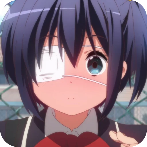 Sticker from the "Rikka" sticker pack