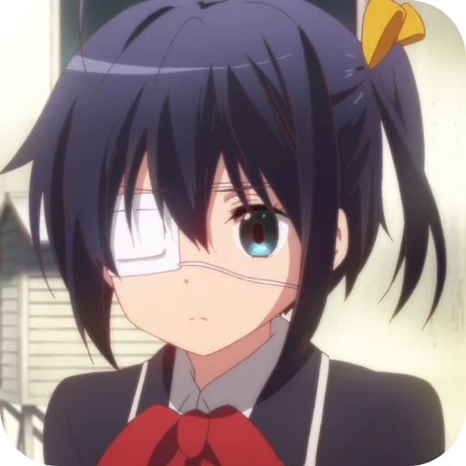 Sticker from the "Rikka" sticker pack