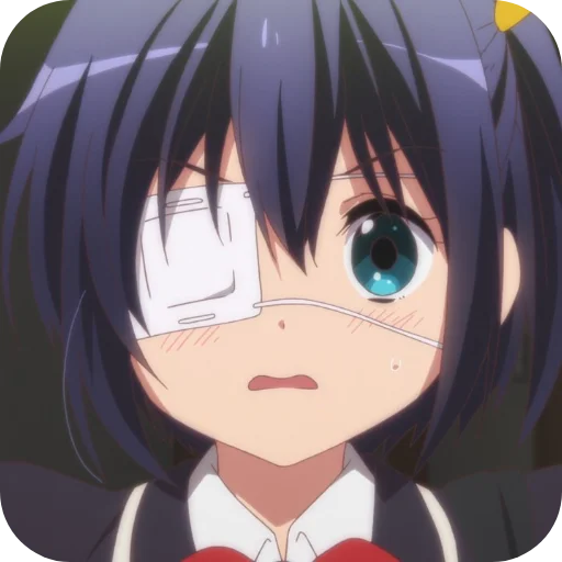 Sticker from the "Rikka" sticker pack