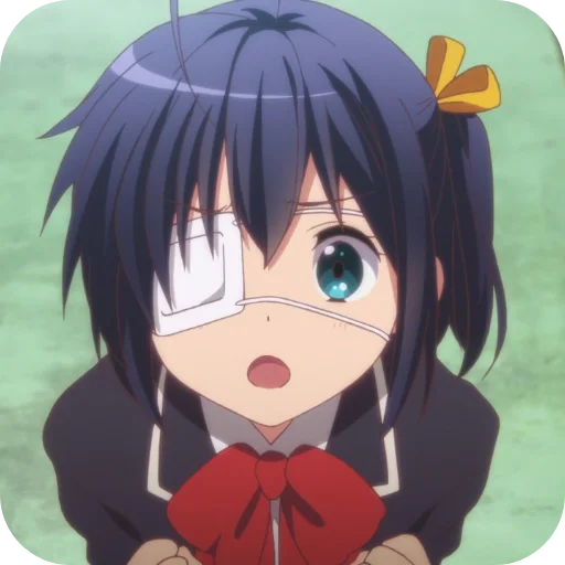 Sticker from the "Rikka" sticker pack