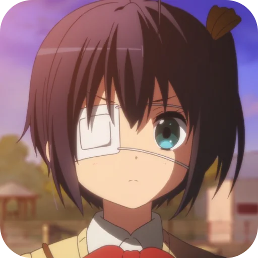 Sticker from the "Rikka" sticker pack