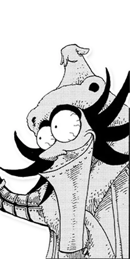 Sticker from the "One Piece" sticker pack