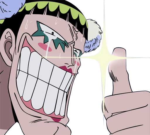 Sticker from the "One Piece" sticker pack