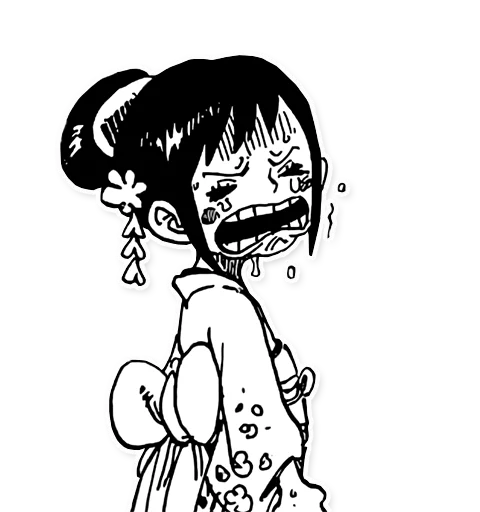 Sticker from the "One Piece" sticker pack