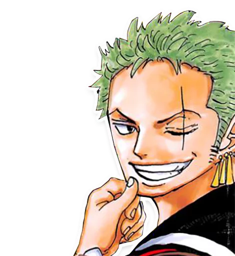 Sticker from the "One Piece" sticker pack