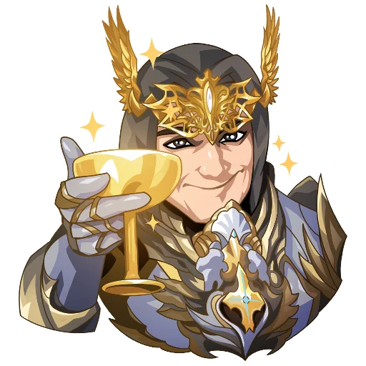 Sticker from the "Lineage 2" sticker pack