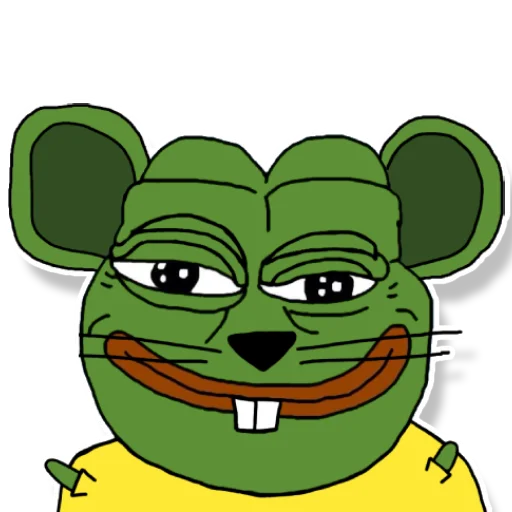 Стикер из набора "Pepe Mouse"