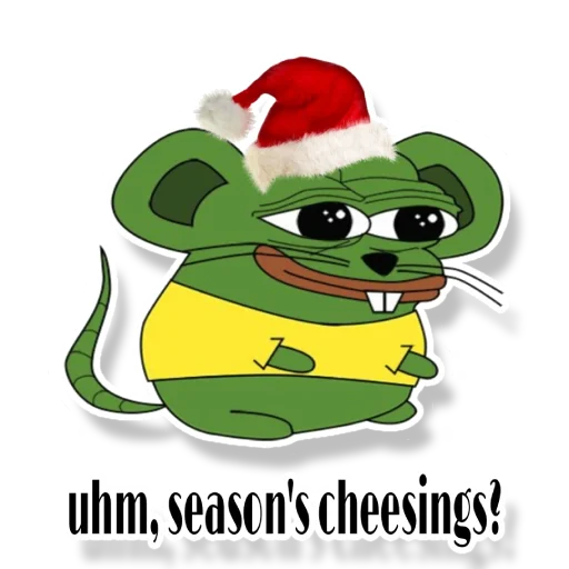 Sticker from the "Pepe Mouse" sticker pack