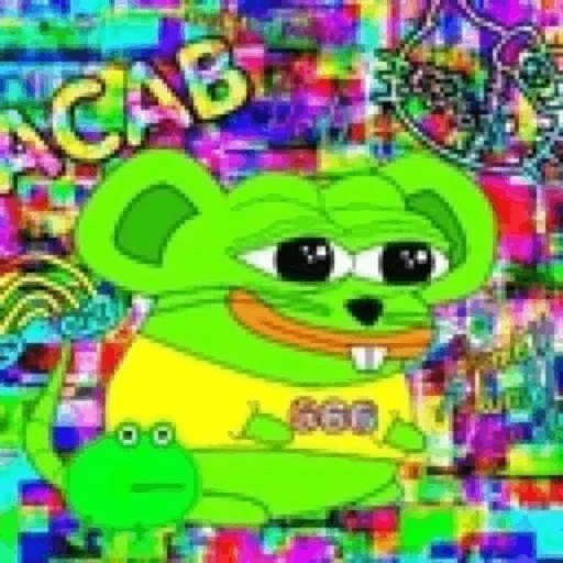 Sticker Pepe Mouse