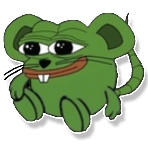 Sticker from the "Pepe Mouse" sticker pack