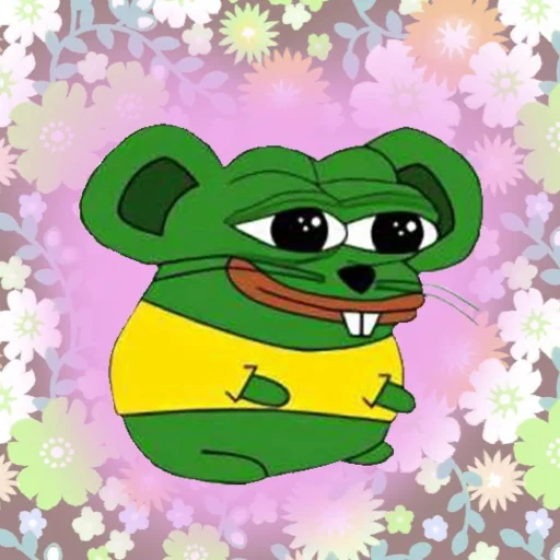 Sticker Pepe Mouse