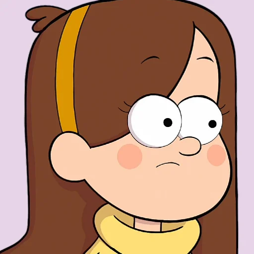 Sticker from the "Gravity falls Fadel" sticker pack