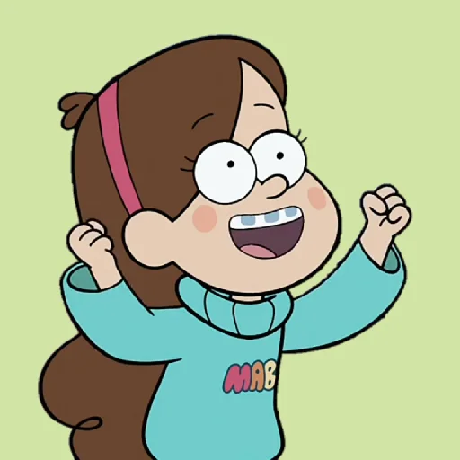 Sticker from the "Gravity falls Fadel" sticker pack