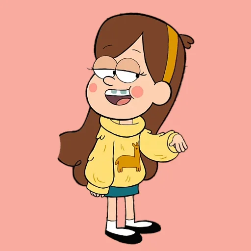 Sticker from the "Gravity falls Fadel" sticker pack