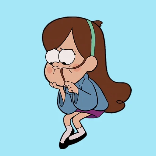 Sticker from the "Gravity falls Fadel" sticker pack