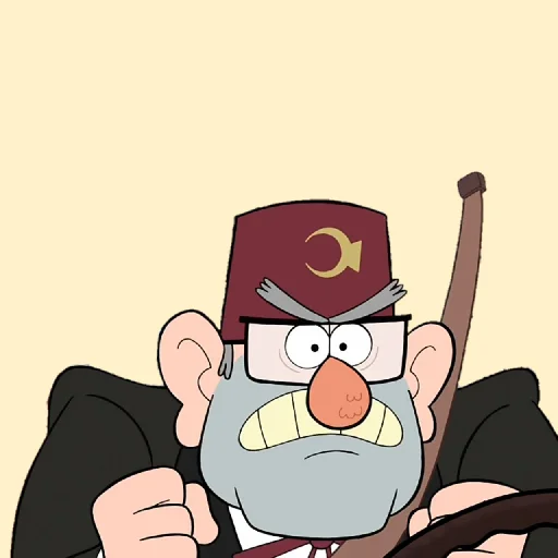 Sticker from the "Gravity falls Fadel" sticker pack