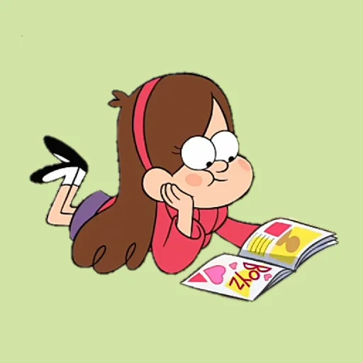 Sticker from the "Gravity falls Fadel" sticker pack