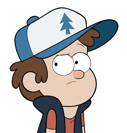 Sticker from the "Gravity falls Fadel" sticker pack