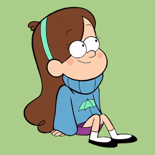 Sticker from the "Gravity falls Fadel" sticker pack