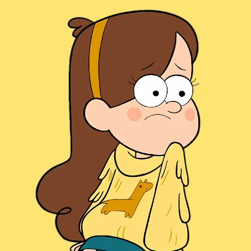 Sticker from the "Gravity falls Fadel" sticker pack