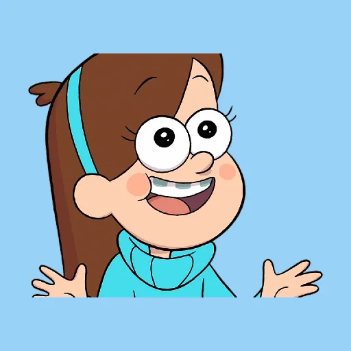 Sticker from the "Gravity falls Fadel" sticker pack