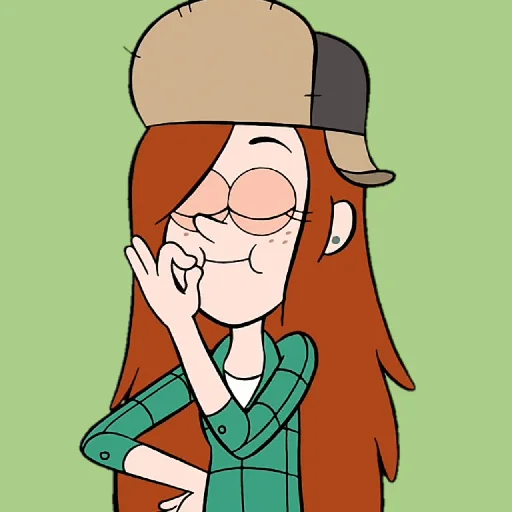 Sticker from the "Gravity falls Fadel" sticker pack