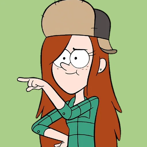 Sticker from the "Gravity falls Fadel" sticker pack