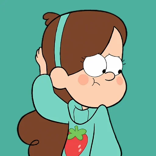 Sticker from the "Gravity falls Fadel" sticker pack