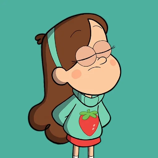 Sticker from the "Gravity falls Fadel" sticker pack