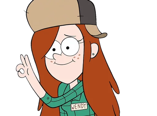 Sticker from the "Gravity falls Fadel" sticker pack