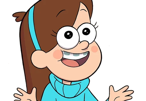 Sticker from the "Gravity falls Fadel" sticker pack