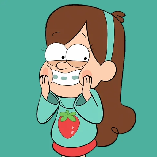 Sticker from the "Gravity falls Fadel" sticker pack