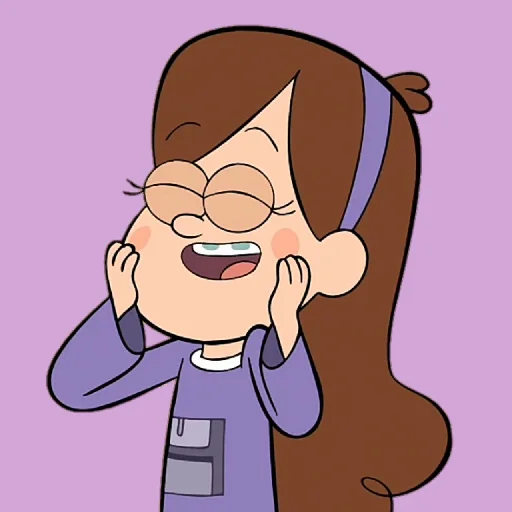 Sticker from the "Gravity falls Fadel" sticker pack