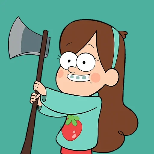 Sticker from the "Gravity falls Fadel" sticker pack