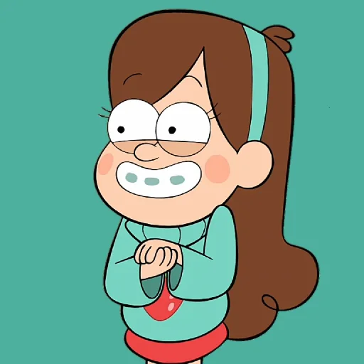 Sticker from the "Gravity falls Fadel" sticker pack