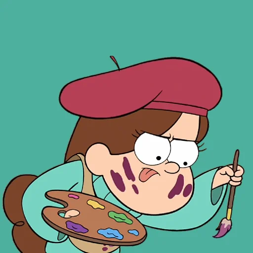 Sticker from the "Gravity falls Fadel" sticker pack