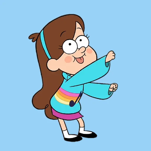 Sticker from the "Gravity falls Fadel" sticker pack