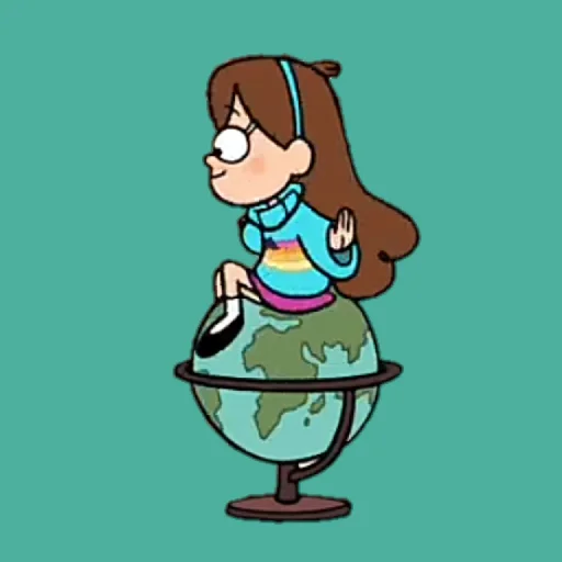 Sticker from the "Gravity falls Fadel" sticker pack