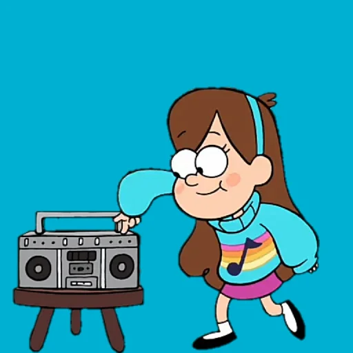 Sticker from the "Gravity falls Fadel" sticker pack