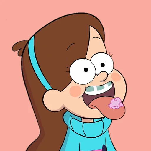 Sticker from the "Gravity falls Fadel" sticker pack