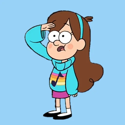 Sticker from the "Gravity falls Fadel" sticker pack